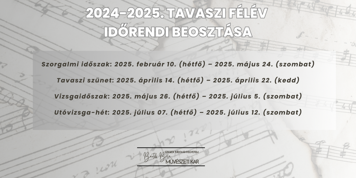 2024-2025._tavaszi_felev_rendje