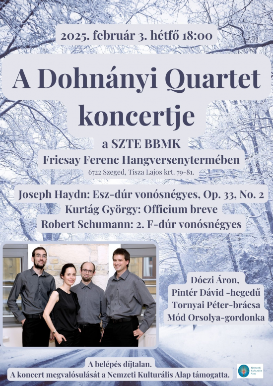 Dohnanyi_Quartet_plakat